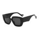 thumbnail image 5 of de sol de moda de primera para mujer, Retro antiimpacto para motocicleta, de sol antideslumbrantes con estilo, ropa de calle gris Soledad Gafas de sol para mujer, 5 of 10