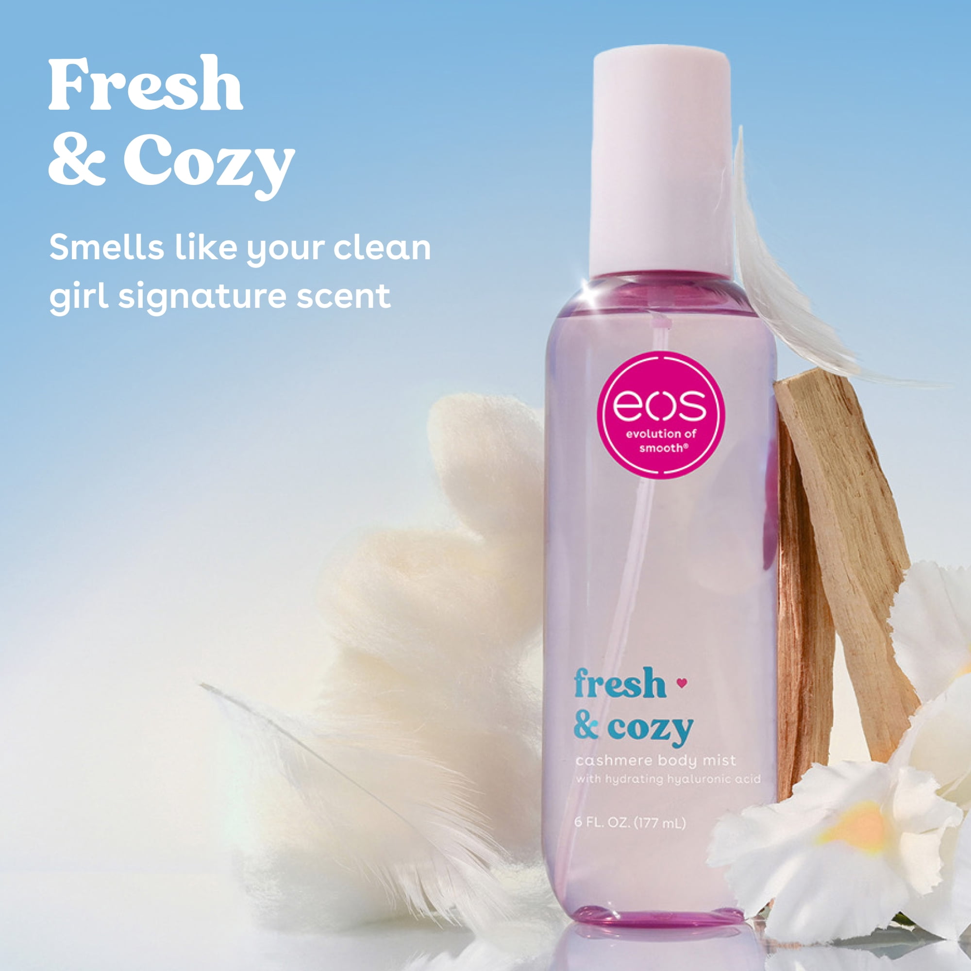eos  Cashmere Body Mist - Fresh & Cozy - 6 fl oz