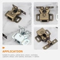 thumbnail image 3 of SENSETH 20pcs Double Roller Catch Cabinet Latch for Doors & Drawers, 3 of 6