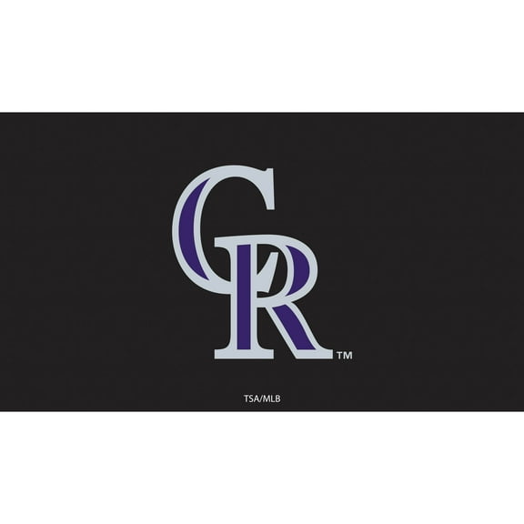 Colorado Rockies 28" x 16" Logo Indoor/Outdoor Trapper Mat
