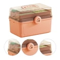 thumbnail image 4 of Storage Box, 3 Layer Large Capacity Partitioned Lightweight Water Proof First Aid Kit for Home Outdoor, 4 of 7