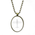 thumbnail image 1 of Aircraft Ligne Structure Art Déco Mode Collier Chaîne Vintage Perle Pendentif Bijoux Collection, 1 of 3