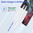 thumbnail image 4 of for iPhone 15 Charger,AILKIN 25W 2PACK USB C Charger Block Type C Charger Fast Charging with 2PACK Usb C Cable 6ft Android Phone Wall Charger Block Plug Adapter for iPhone 15 Charger Block Usb C, 4 of 8