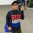 thumbnail image 2 of John Cena Kids Rise Above Hate Costume Hat T-shirt Wristbands Boys YXL, 2 of 8