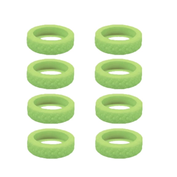 Thinsony Lot de 10/lot Protection Améliorée Roulettes de Valise avec Ondulation Unique noctilucent