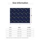 thumbnail image 5 of Fotbe Space Galaxy Manta de Franela con Estampado, Manta Ultrasuave para Cama, Sofá, Auto, Hipoalergénica y Antibolitas-60"x50", 5 of 6