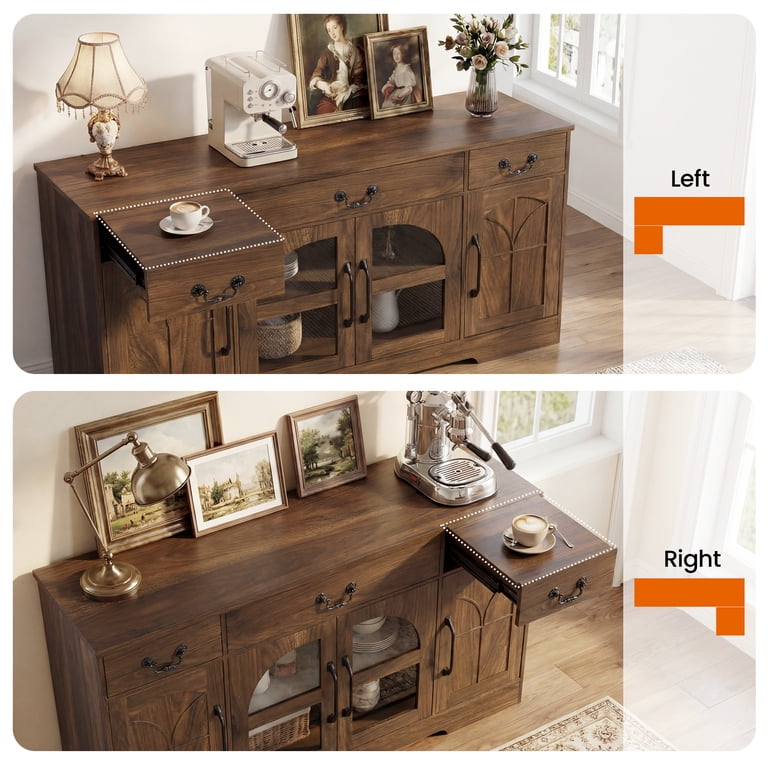 Keenstone Buffet Cabinet with Storage, 55.1