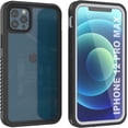 thumbnail image 1 of AmPm iPhone 12 Pro Max Waterproof Case [Extreme Series] [Slim Fit] [IP68 Certified] [Shockproof] [Snowproof] Armor Cover W/Built in Screen Protector for iPhone 12 Pro Max (6.7") (White), 1 of 8