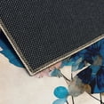 thumbnail image 4 of Blue Dry Flowers I Washable Art Area Rug size 8'x10', Power-loomed, Heavenly Softness with Non-Slipping Backing, 4 of 7