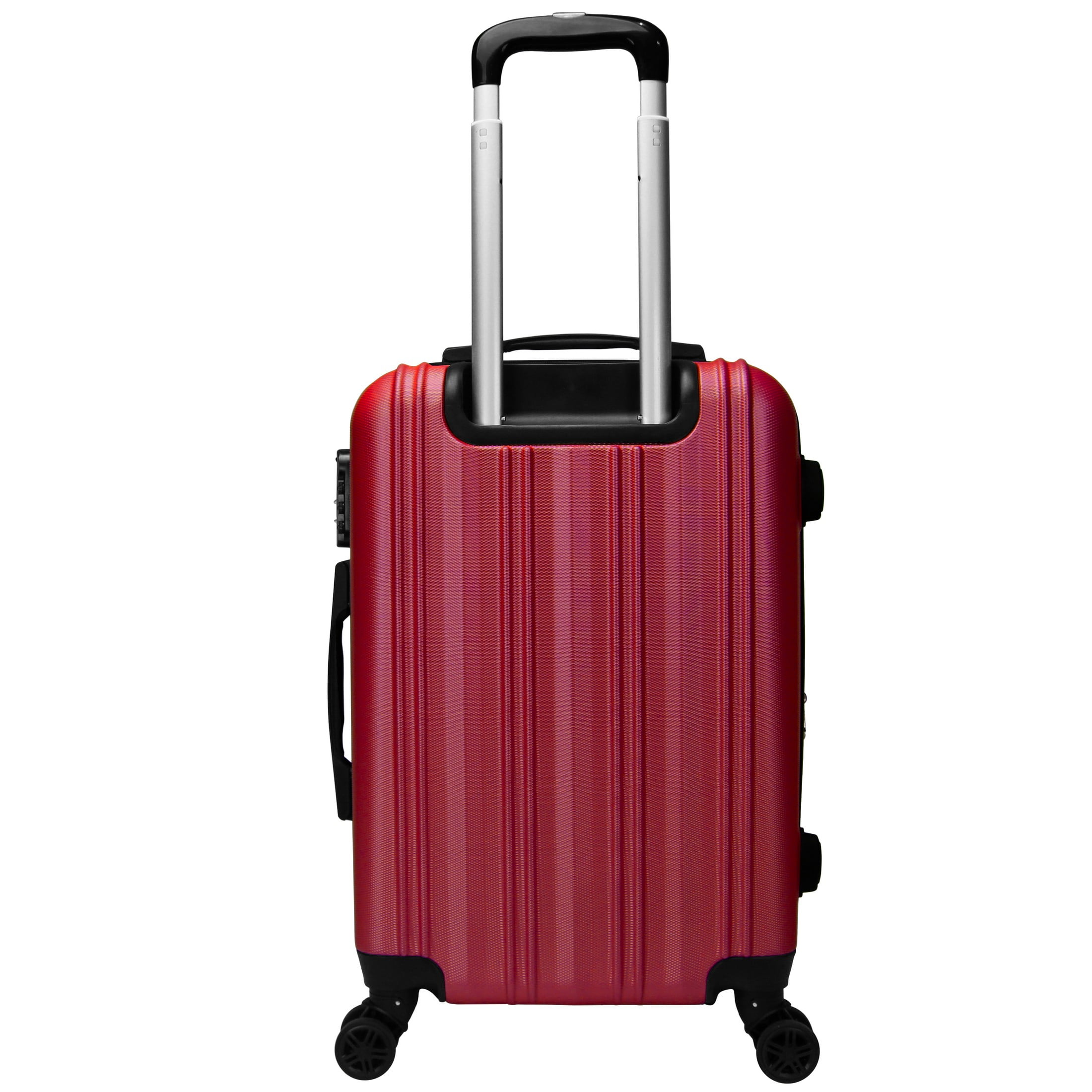 CalBags Kemyer Quest 2-Piece Hardside Lightweight Expandable Spinner Suitcase Luggage Set - Burgundy (20 & 25)
