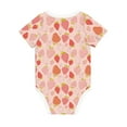 thumbnail image 6 of Sigee Strawberry for Baby Unisex Baby Cotton Short-Sleeve Bodysuits Soft Cotton, Breathable-12 Months, 6 of 7