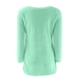thumbnail image 5 of Womens Furry Pullover Sweater 2026 Fall Winter Fashion Casual Long Sleeve Soft Loose Fit Fluffy Fuzzy Sweaters, 5 of 5