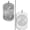 Sterling Silver, variant on Saint Michael Doubledside Marines Dogtag Religious Medal Pandant- 3/4 inch x 1-1/4 inch - Sterling Silver
