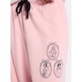 thumbnail image 4 of Disney Princess Women’s Graphic Wide Leg Fleece Pants, Sizes XXS-XL, 4 of 5