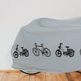 thumbnail image 2 of MasteelfCA Dustproof Bike Protective Cover Bike Protector for Outdoor Motorcycle Cover (Grey), 2 of 7