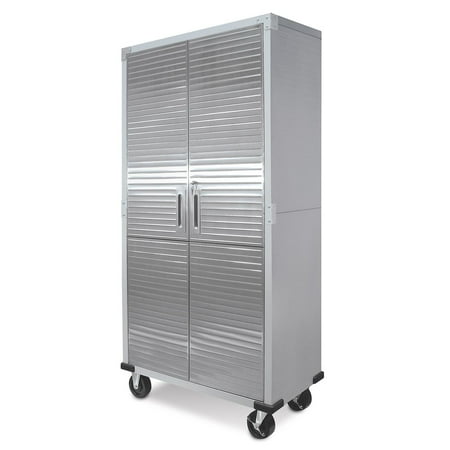 UltraHD Steel Heavy-Duty Storage Cabinet by Seville (Best Garage Cabinets 2019)