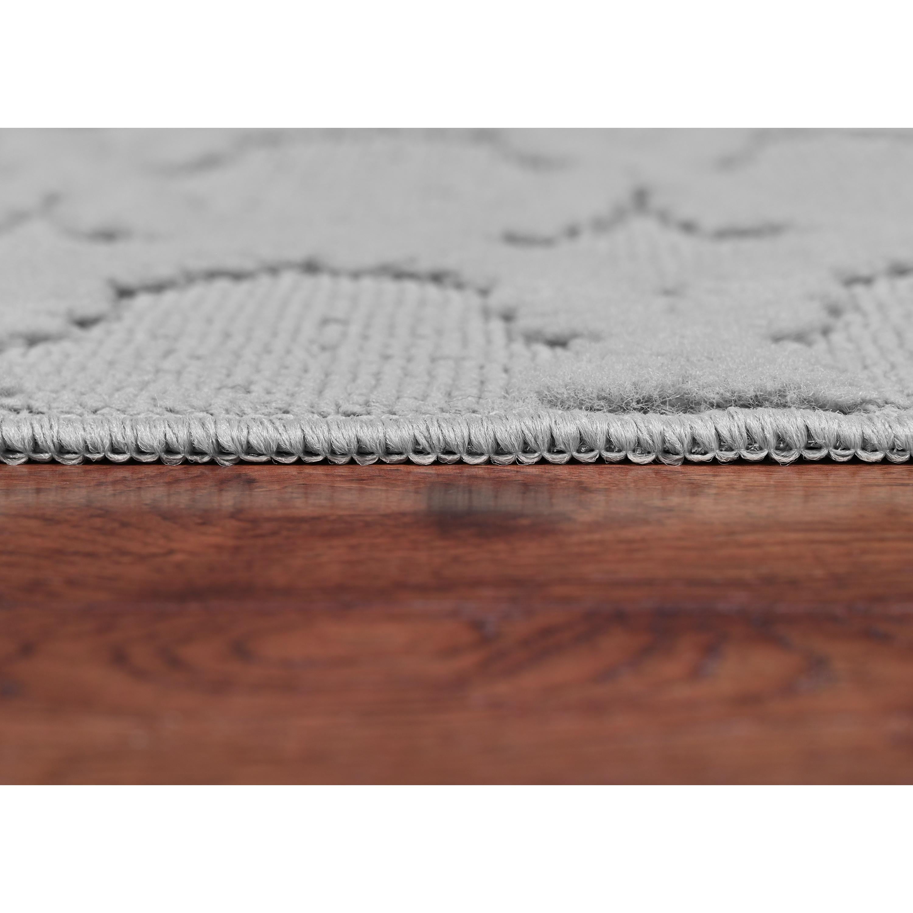 Garland Rug Sparta Silver Large Indoor Area Rug, 12' x 15'