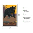 thumbnail image 2 of Visit Canada - Grizzly Bear - Canadian Pacific Railway - Vintage Railroad Travel Poster by Thomas (Tom) Hall c.1938 - Master Art Print (Unframed) 12in x 18in, 2 of 4