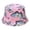 Pink, variant on ZHENHONG Bucket Hats for Women and Men Fashion Sunshade Basin Hat Outdoor Hat Casual Solid Color Headwear Beige