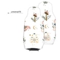 thumbnail image 4 of LAKIMCT Hand Drawn Floral Skull Car Seat Covers Vehicle Front Seat Covers Universal Fit Seat Protector, 4 of 9