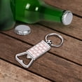 thumbnail image 5 of WIRESTER Household Kitchen Tools Keychains Metal Bottle Opener With Key Ring - Fabullama Pattern, 5 of 6