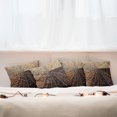 thumbnail image 3 of Ambesonne Coffee Throw Pillow Cover 4 Pack, Many Varieties of Beans, 18", Beige Brown Pale Brown, 3 of 6
