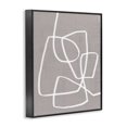 thumbnail image 2 of Stupell Industries Modern Minimalist Abstract Line Scribble Modern Boho Composition Black Framed Giclee Art, 11 x 14, by June Erica Vess, 2 of 7