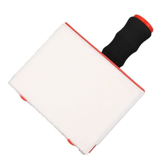 Paint Edger Trimmer, Multi Purpose Practical Pad Painter Rotatable Handle User Friendly with Replacement Pads and Gloves for Corner