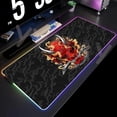 thumbnail image 3 of Alfombrillas de ratón LED para videojuegos, diseño de pulpo, alfombrilla de escritorio con retroiluminación grande, 39,3x19,6 pulgadas, alfombrilla para jugador RGB, alfombrilla luminosa para ratón, 3 of 5