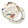 thumbnail image 2 of Naloa Little Birds Round Bar Stool Cushion Cover 12-14 inch, Fits Kitchen, Office, Restaurant Chairs - 12 inch, 2 of 7