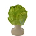 thumbnail image 4 of Disfraz de cosplay de resina con forma de cabeza de lechuga para fiesta de Halloween, 4 of 4