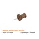 thumbnail image 4 of Chinchetas de Madera Uxcell Clips Decorativos para Colgar Mapas, Marrón 50 Paquete, 4 of 5