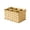 A, variant on 9*5.9*5.1" Wicker Utensil Caddy – Tabletop Cutlery & Silverware Holder with Handle, Multi-Use Condiment Organizer for Kitchen Countertop, Buffet & Picnic Serving Basket