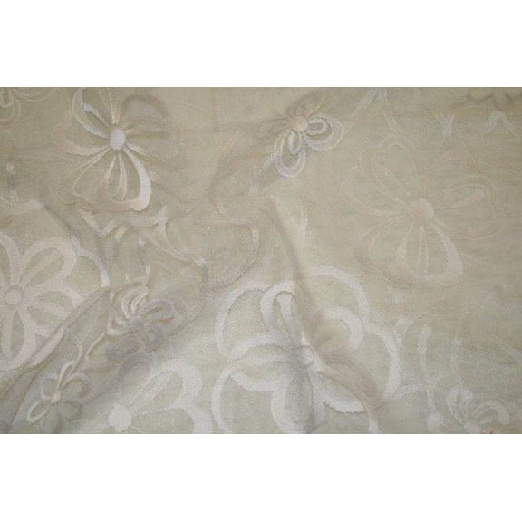 JUST BEAUTIFUL Lace Fabric, 58 Inch. in Width, Sample 3x3 Inch / Ivory