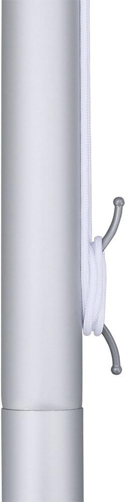 Vispronet Tailgate Flag Pole Kit, 20ft Sectional Outdoor Flag Pole, Includes 5 Aluminum Flag Pole Segments