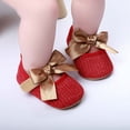 thumbnail image 5 of QISIWOLE Toddler Kids Baby Girls Shoes Summer Bowkont Princess Dress Shoes Solid Shoes Savings !, 5 of 5