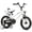 White, variant on Glerc 20 inch Kids Bike for Child 7-13 Year Old Boys & Girls with Headlight & Kickstand, White