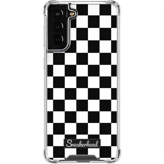 Skinit Sneakerhead Sneakerhead Checkered Galaxy S22 Plus Clear Case