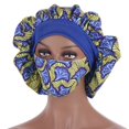 thumbnail image 5 of Chapeau Femmes Chapeaux Rouges Modèle Africain Femmes Réglables Large Bande Élastique Bonnet de Nuit pour Parti, 5 of 5