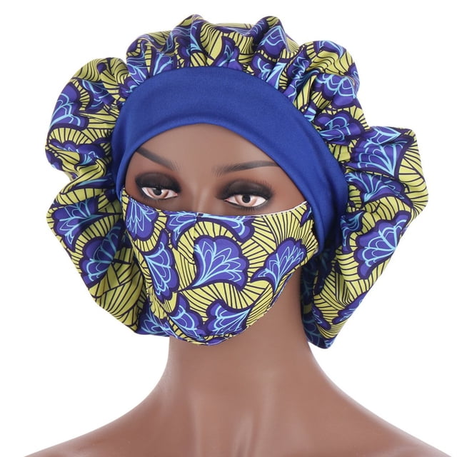 Chapeau de Femmes Chapeaux Rouges Modèle Africain Femmes Réglables Large Bande Élastique Bonnet de Nuit pour Fête