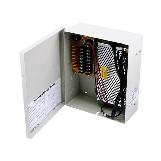 Monoprice 8Channel CCTV Security Camera Power Supply 12VDC/13A