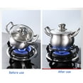 thumbnail image 3 of Gas Stove Rack, Frosted Surface Intergrated Stove Burner Grate Wide Application Cast Iron Simple Installation Non Slip  for Earthenware Pot, 3 of 7