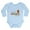 Sky Blue, variant on CafePress - Daddy's Favorite Present Body Suit - Long Sleeve Cotton Baby Bodysuit