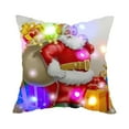 thumbnail image 2 of Hometravel Christmas LED Pillows with Lights, Flashing and Steady Two Mode Switching, Printed Sofa Cushions with Battery Operated LED Effects, 2 of 6