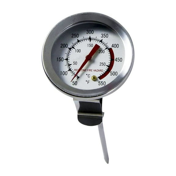Chard Deep Fry 5" Thermometer, Stainless Steel