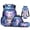 Starfish Axolotl Octopus, variant on HUIACONG 4PCS Star Unicorn School Backpack for Kids, 17" Student Bookbag with Lunch Box for Children Age 8-13