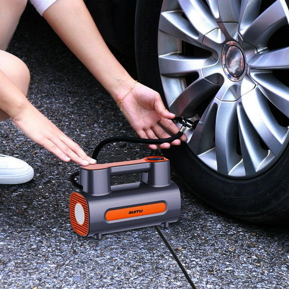 Sentmoon Prime Day Deals 2024 Canada Tire Inflator 12V Portable Compressor, Electric Auto Tire Pump For Car Tires And Other Inflatables At Home Todays Deals Clearance Sales