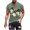Army Green, variant on Mens Shirts Halloween Ghost Pumpkin T-shirt Short Sleeved Printed Round Neck Blouses Army Green M T-shirts for Men