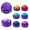 Random-1pcs, variant on 2026 Upgrade Glitter Dumpling - Halloween Dumpling Squishy Glitter, Dumplings Stress Ball for Playing, Party, Alone (Random)