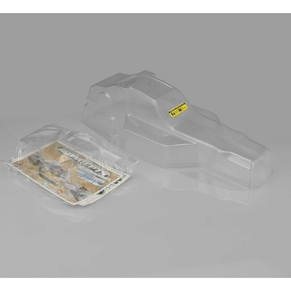 JConcepts 0434 Protector - RC10 Body W/ 5.5 Wing - Clear Body Shell Only